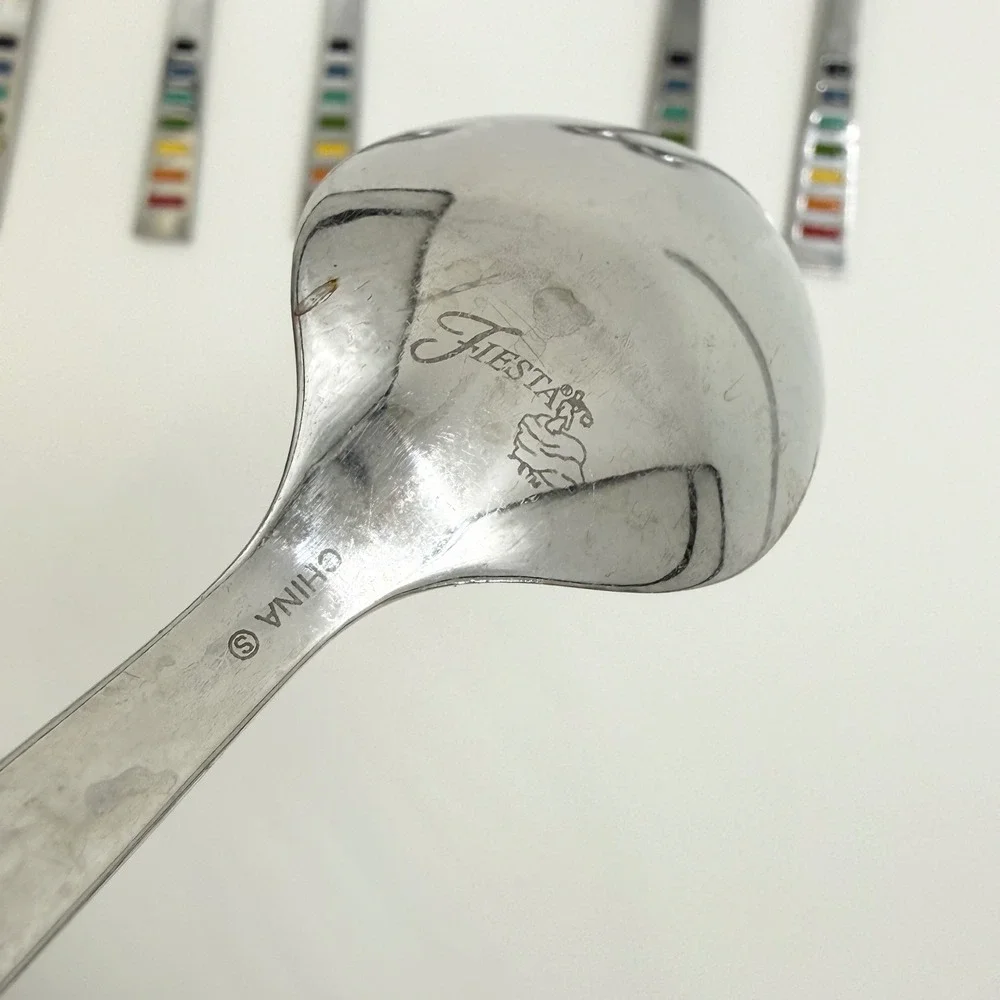 Fiestaware celebration stainless